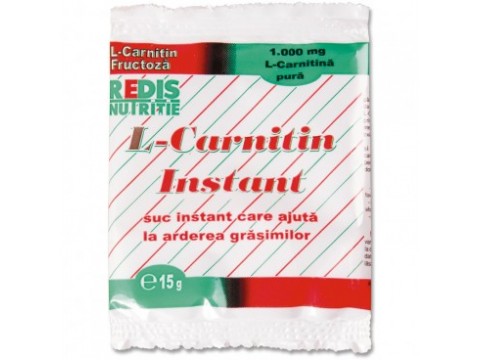 Bautura instanta Redis, L-Carnitin Instant, plic 15g